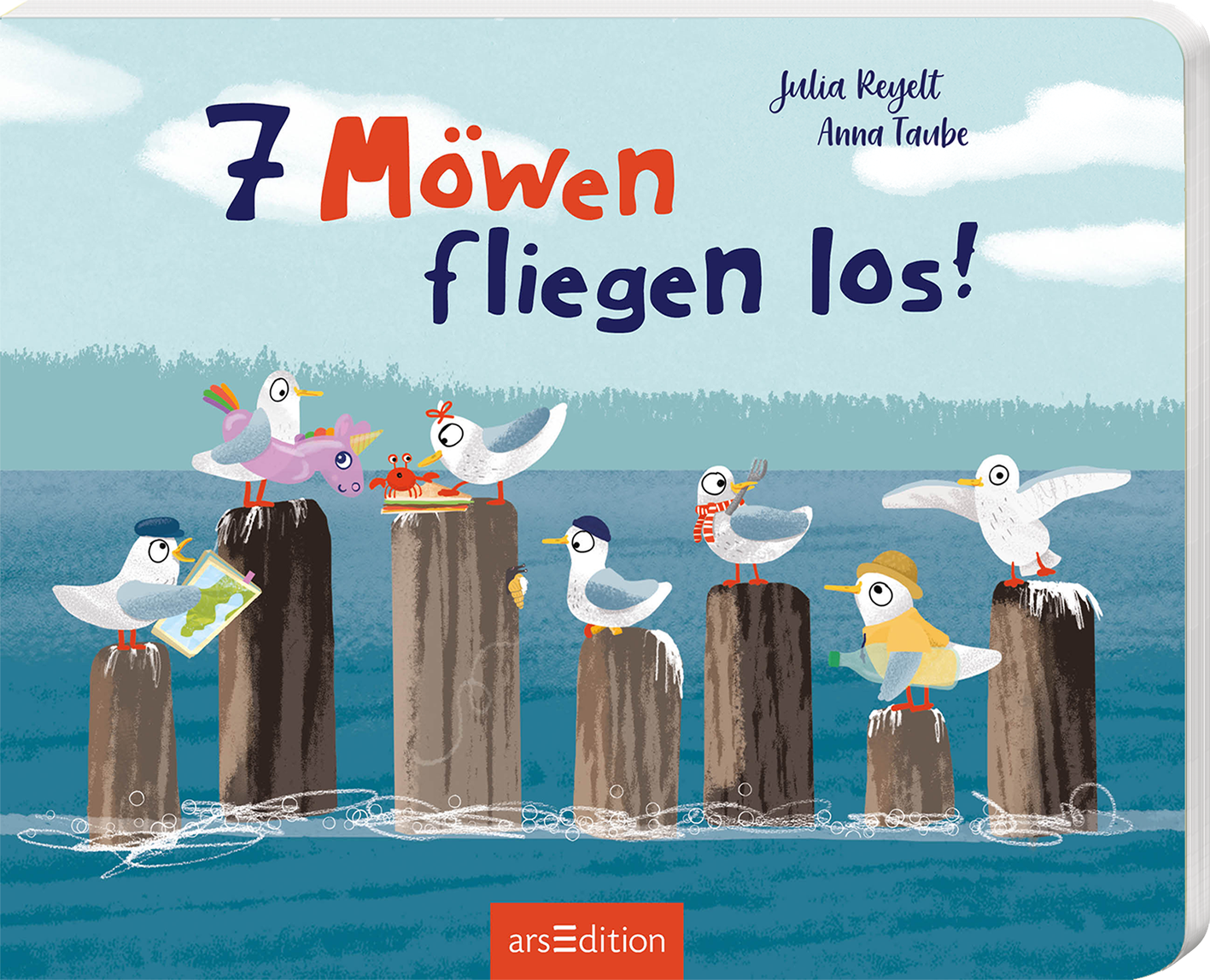 Sieben Möwen fliegen los - Kinderbuch