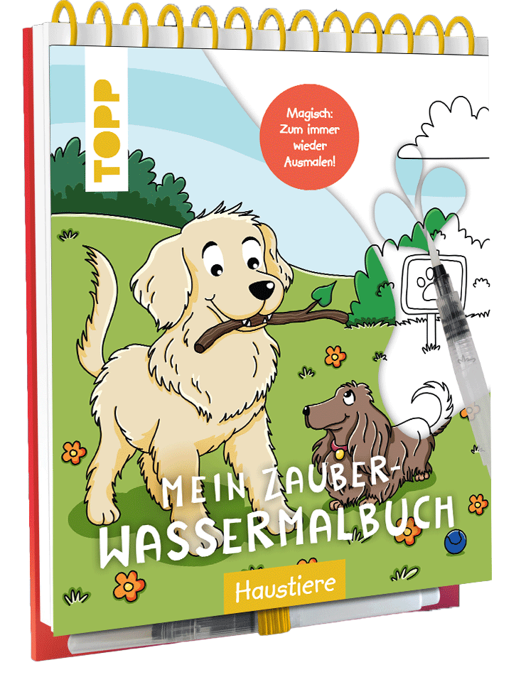 Mein Zauber Wassermalbuch