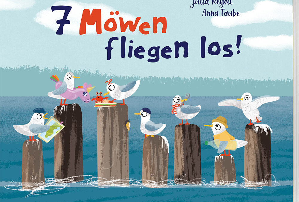 7 Möwen fliegen los